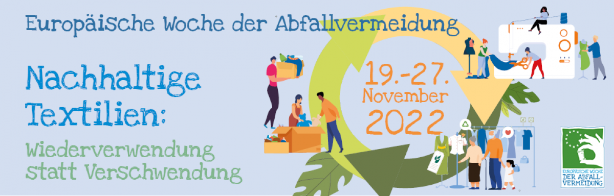 Banner Europäische Woche der Abfallvermeidung