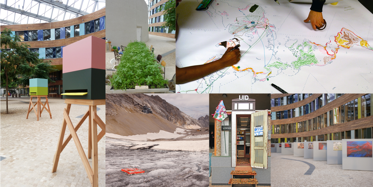 Collage verschiedener Projekte