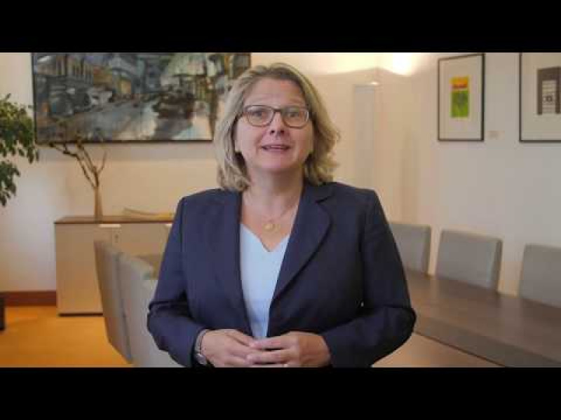 Europäische Mobilitätswoche 2019: Grußwort von Bundesumweltministerin Svenja Schulze