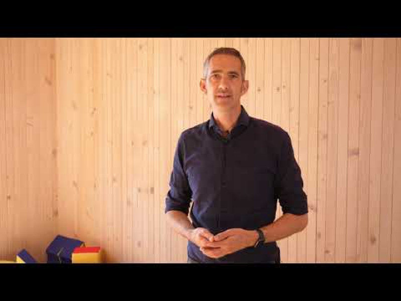 Kinderkrippe in Waltenhofen (schwäbisches Oberallgäu) (Anerkennung Bundespreis UMWELT &amp; BAUEN 2021, Kategorie Nichtwohngebäude)
