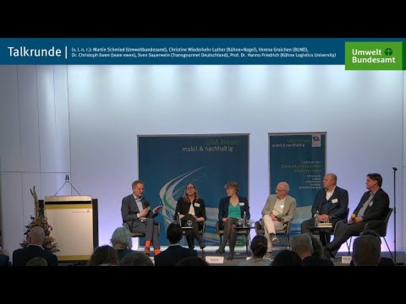 UBA Forum 2024 - Aus allen Landen frisch auf den Tisch? Wie transportieren wir Lebensmittel umweltschonender?