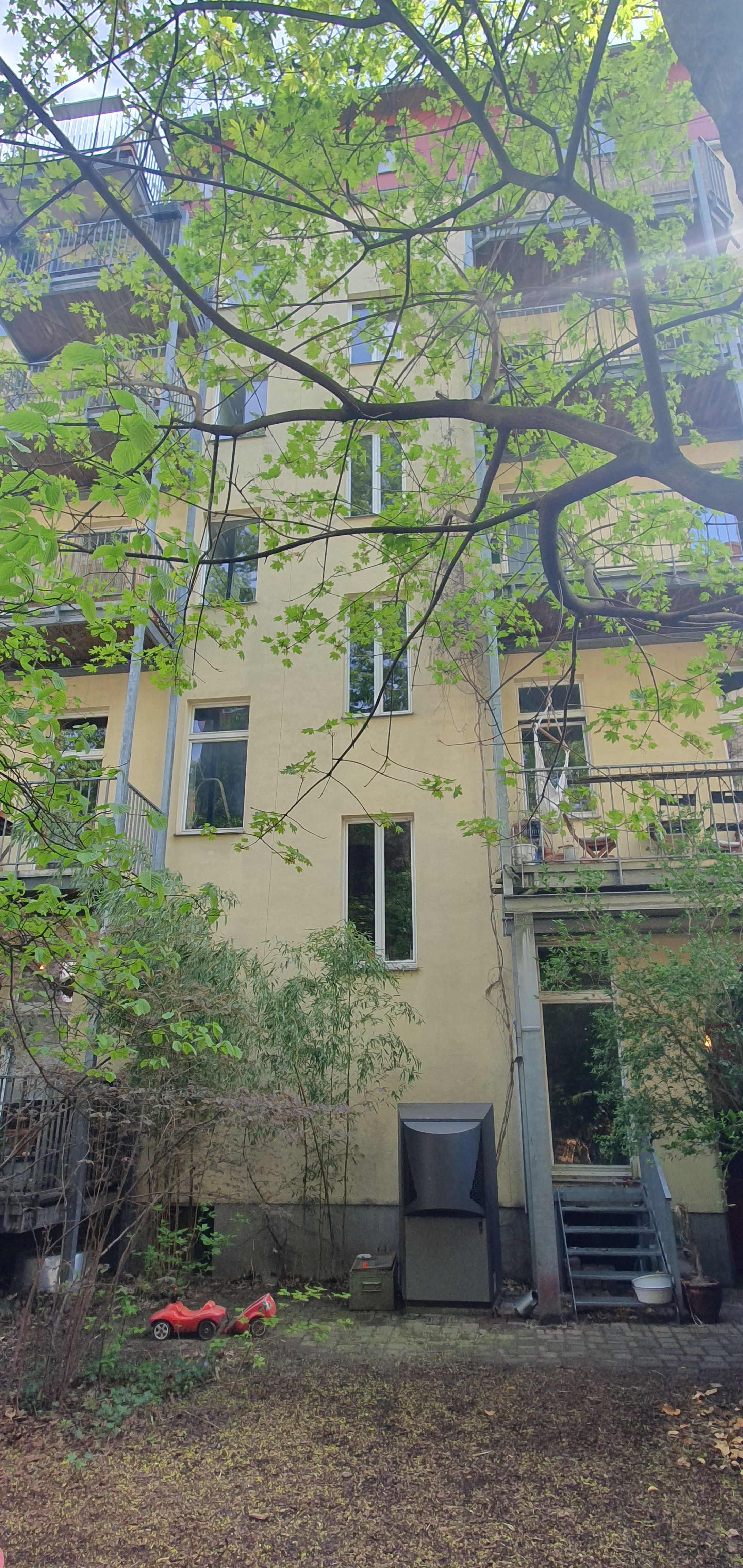 Hofansicht des Gebäudes