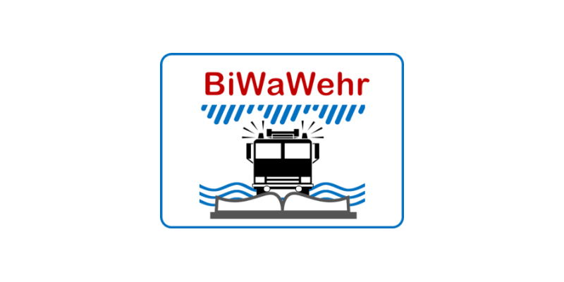 Logo des Forschungsvorhabens BiWaWehr