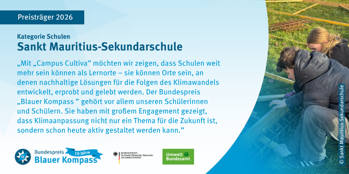 Gewinnerzitat Sankt-Mauritius Sekundarschule