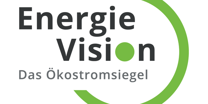 Logo EnergieVision für Ökostromprodukte