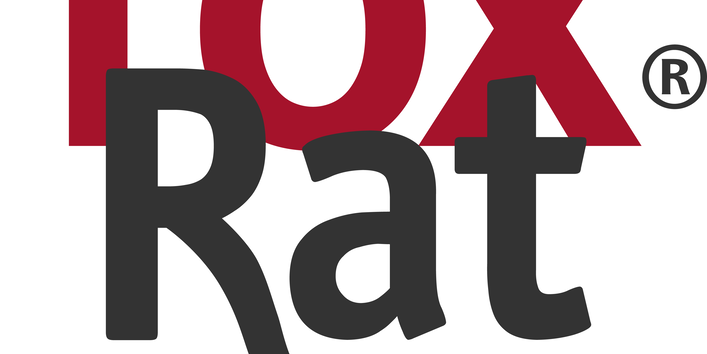 Logo mit Schriftzug "ToxRat"