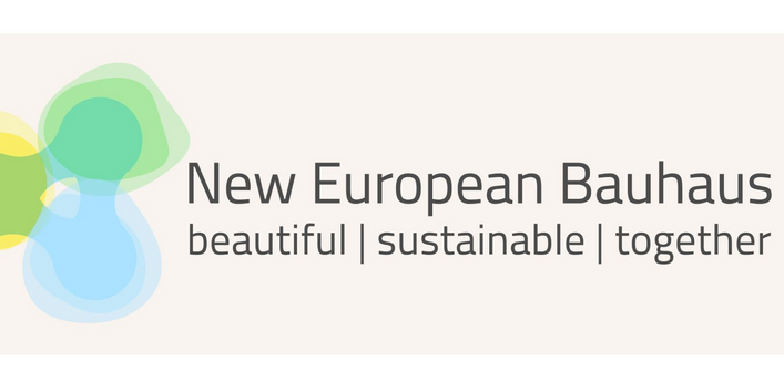 Das Bild zeiht das Logo "New European Bauhaus" (NEB) der EU.