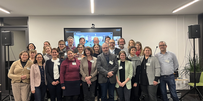 Group photo at the first stakeholder dialogue of the German PARC National Hub