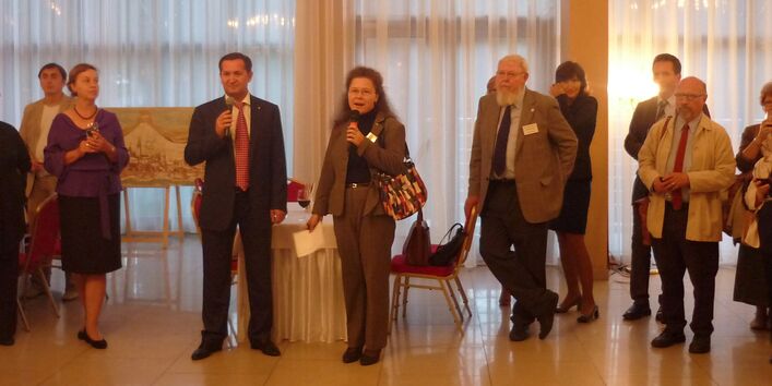 Фотография с вечернего приема