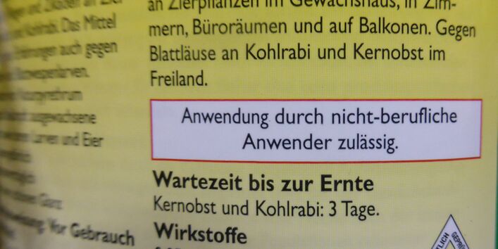 Gebrauchsanleitung eines HuK-Mittels