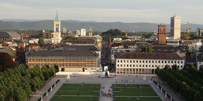 Schlossgarten in Karlsruhe