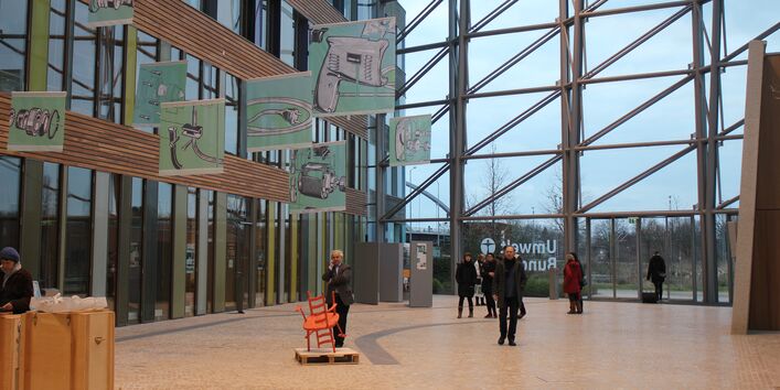 Ausstellungseröffnung im UBA in Dessau  