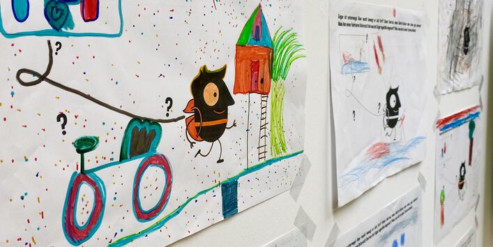 gemalte Bilder zur EMW