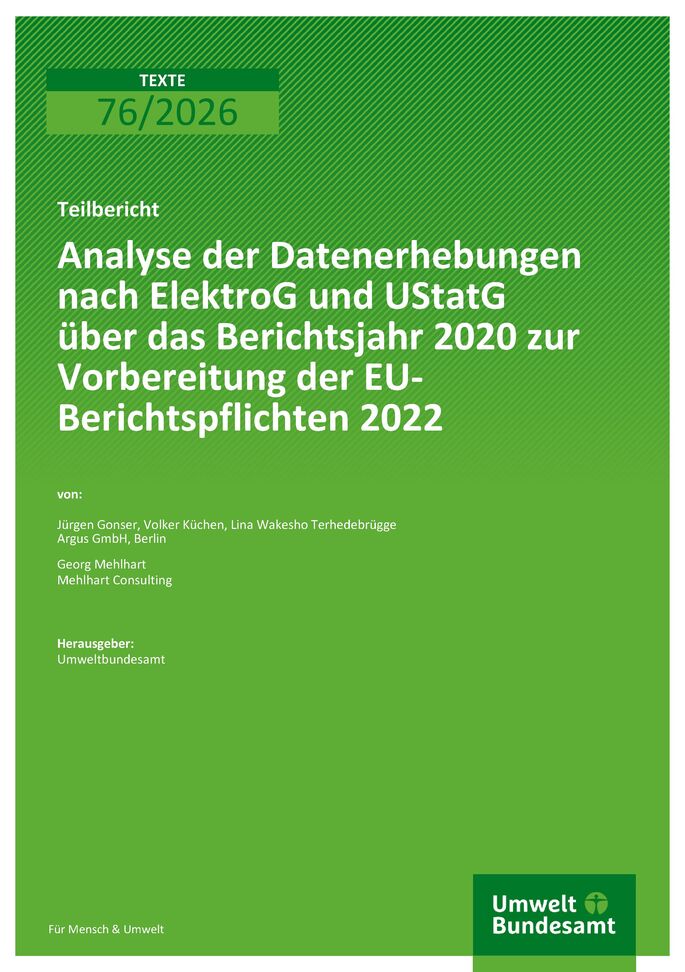 Cover zu Fallstudie Elektrogeräte zur Umsetzung der Obhutspflicht