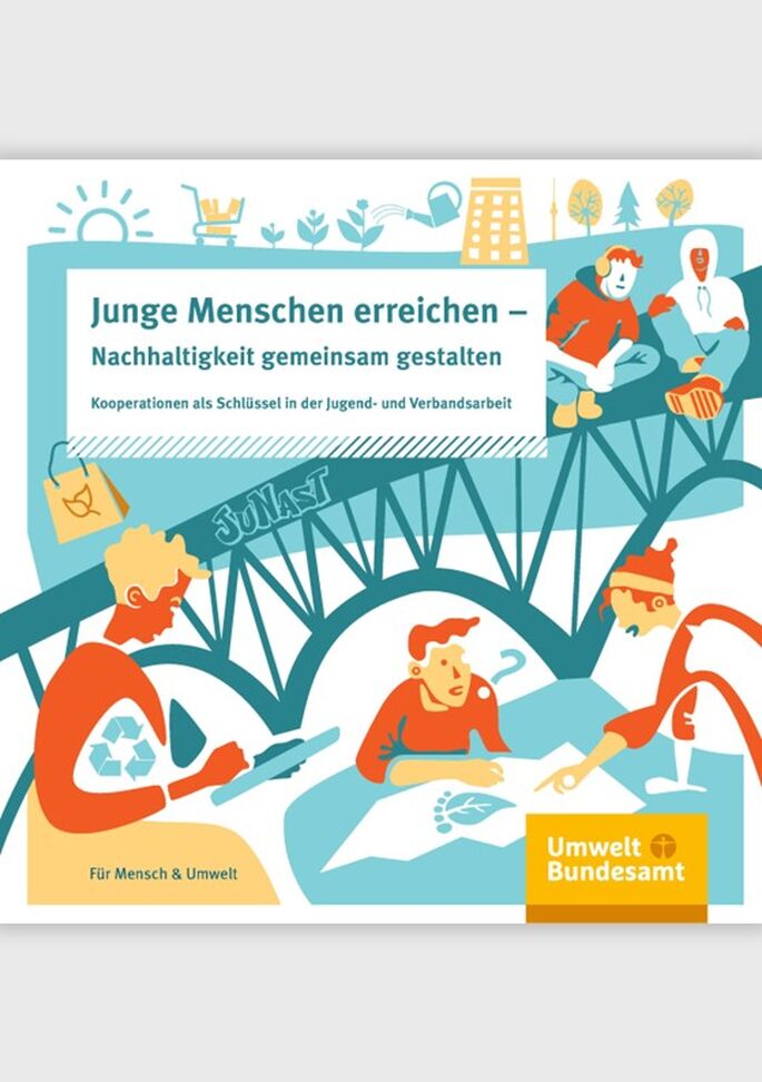 Comicfiguren unterhalten sich miteinander