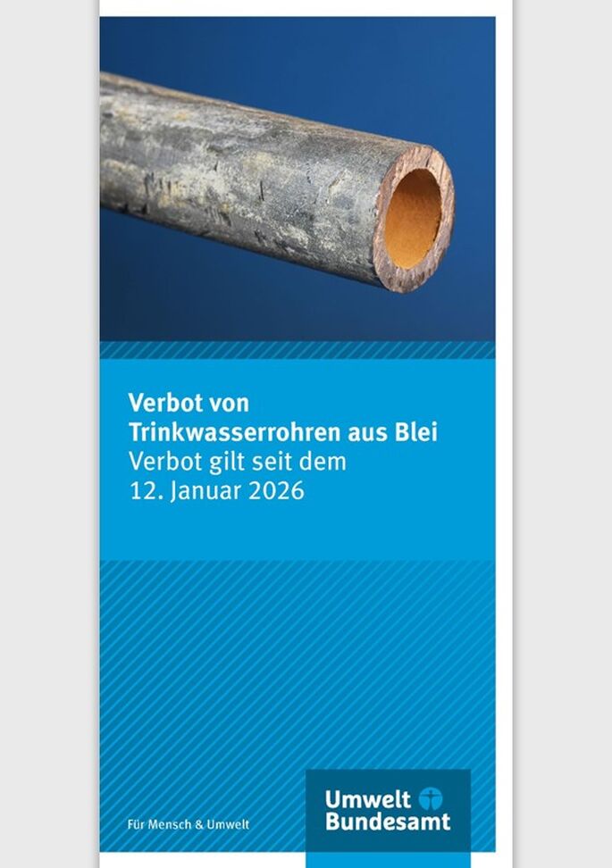 Trinkwasserrohr aus Metall