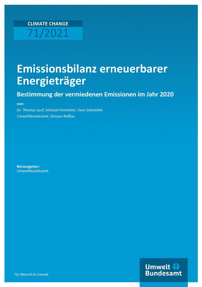 Cover Climate Change 71/2021