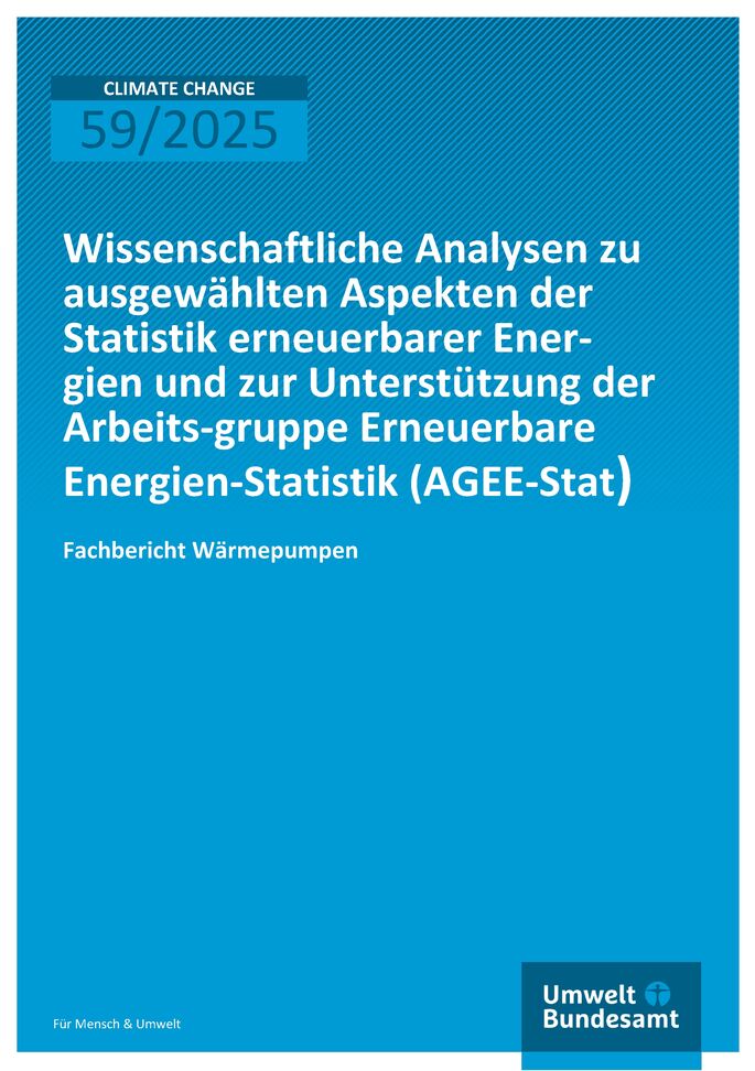 Cover des Fachberichts Wärmepumpen