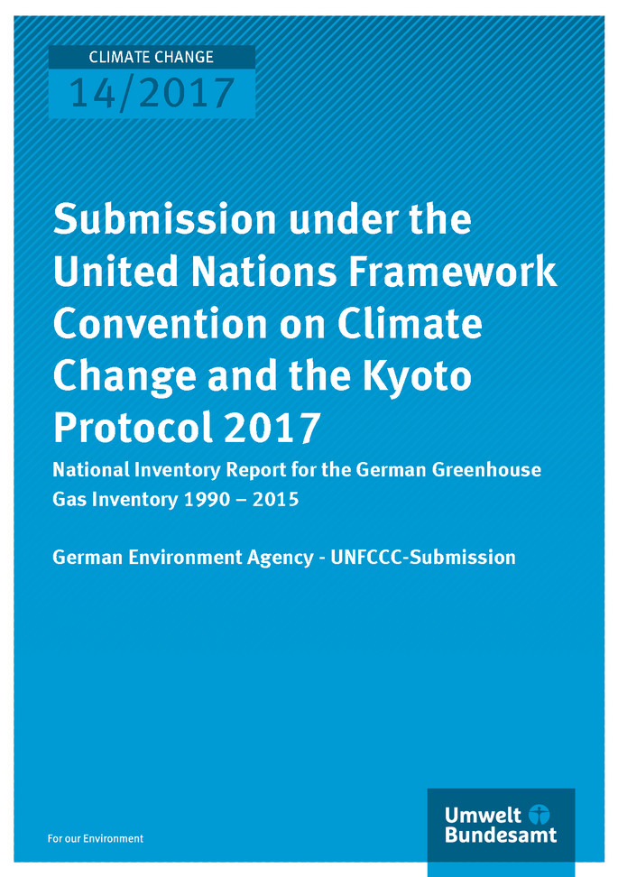 Cover of Publikation Climate Change 14/2017