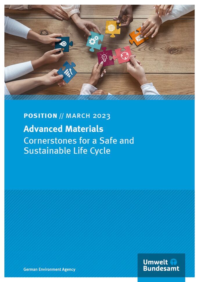 Cover of position paper Advanced Materials