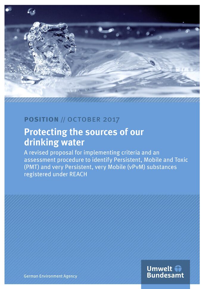 Cover with Title and a picture of water