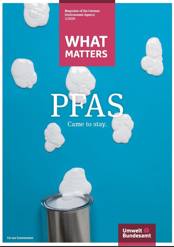 Cover of the What Matters magazine about PFAS