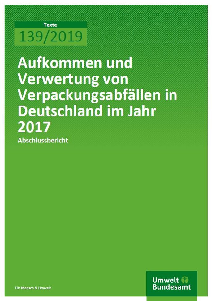 Cover Verpackungsabfall 2017