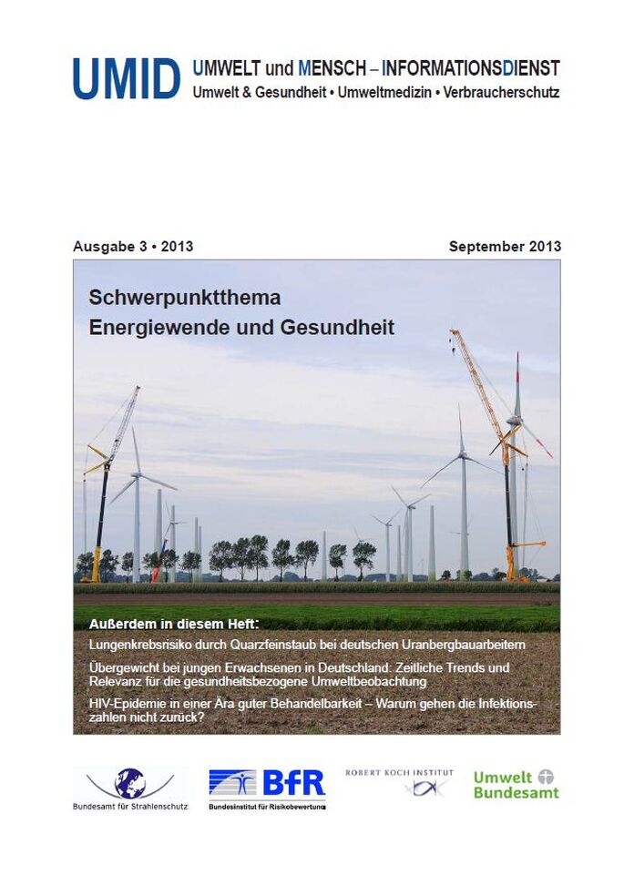Titelbild UMID 03/2013