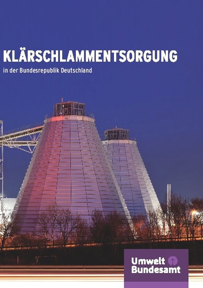 Cover mit dem Titel "Klärschlammentsorgung in der Bundesrepublik Deutschland"