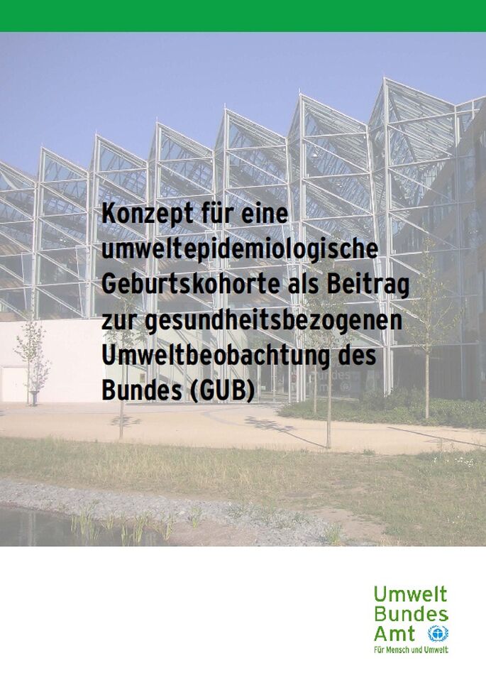 Cover Konzept für eine umweltepidemiologische Geburtskohorte