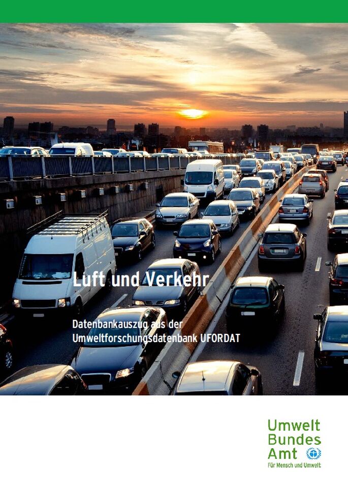 Cover Luft und Verkehr - Datenbankauszug aus der Umweltforschungsdatenbank UFORDAT