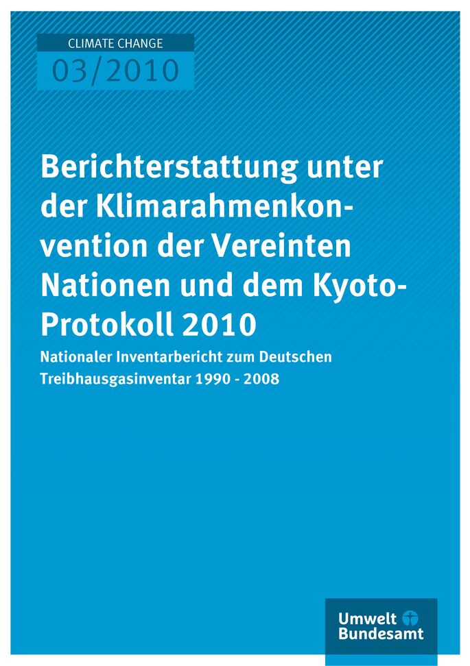 Publikation:Nationaler Inventarbericht zum Deutschen Treibhausgasinventar 1990 - 2008
