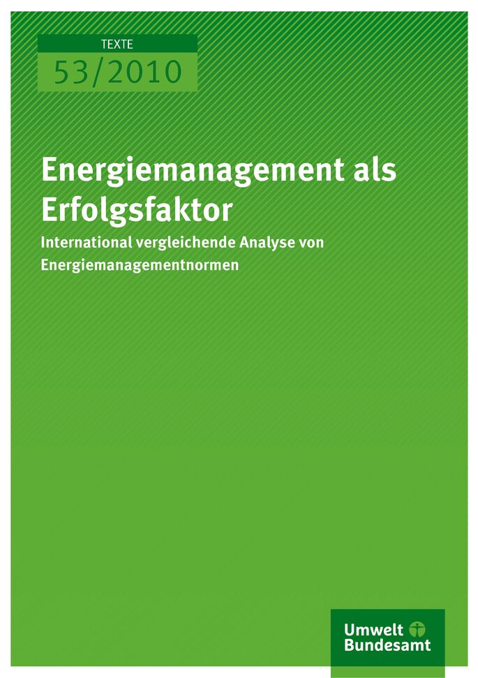 Energiemanagement als Erfolgsfaktor