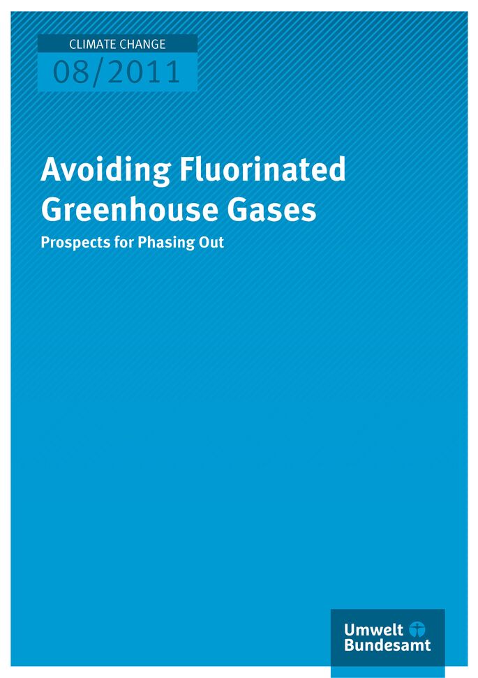 Publikation:Avoiding Fluorinated Greenhouse Gases - Prospects for Phasing Out