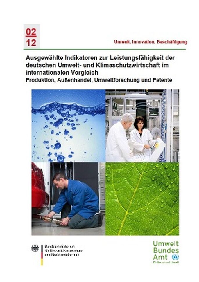 Publikation:Ausgewählte Indikatoren zur Leistungsfähigkeit der Umwelt- und Klimaschutzwirtschaft