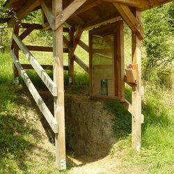 Foto der Bodenstation Hallburg