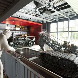 Blick in die Ausstellung Ottomeyerpflug Copyright Moormuseum