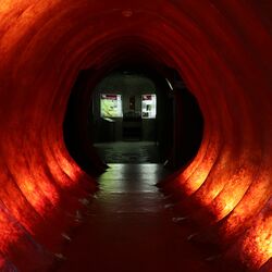  Dauerausstellung "unter.Welten", Blick in den Ausstellungsraum