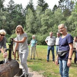 Wasserpumpe mit Schwengel