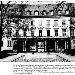 UBA -ebäude am Bismarckplatz