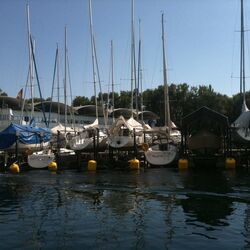 Bootshebeanlagen und Trockenliegeplätze am Bodensee, Kressbronn