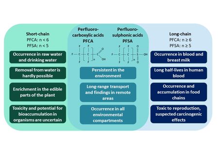 Concerning properties of PFAS