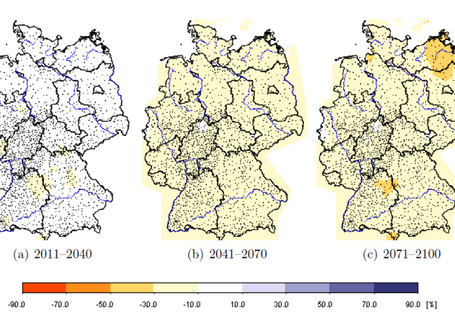 drei Mal grafisch dargestelltes Deutschland