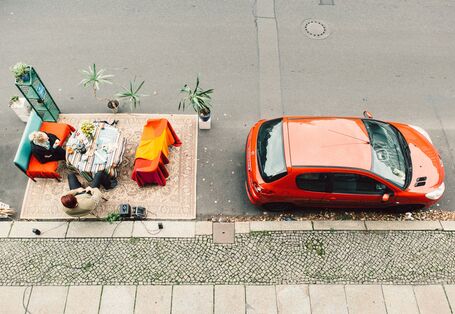 PARKing Day in Leipzig während der EMW 2016