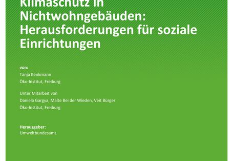 Cover des Berichts "Cover_96_2024_TEXTE_Klimaschutz in Nichtwohngebäuden"