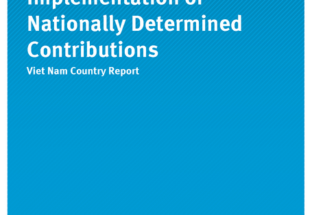 Cover of publication Climate Change 25/2017 Implementation of Nationally Determined Contributions - Viet Nam Country Report 