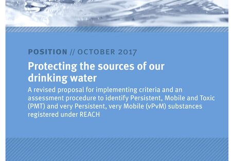 Cover with Title and a picture of water