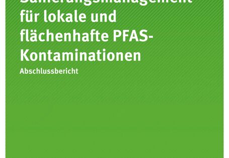 Cover der Publikation TEXTE 137/2020 Sanierungsmanagement für lokale und flächenhafte PFASKontaminationen