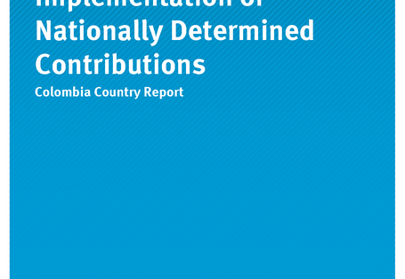 Cover der Publikation Climate Change 25/2018 Implementation of Nationally Determined Contributions - Colombia Country Report