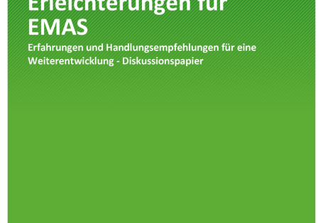 Cover der Publikation TEXTE 110/2019 20 Jahre Anreize und Erleichterungen für EMAS